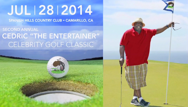 2nd Annual Cedric The Entertainer Celebrity Golf Classic - Cedric The